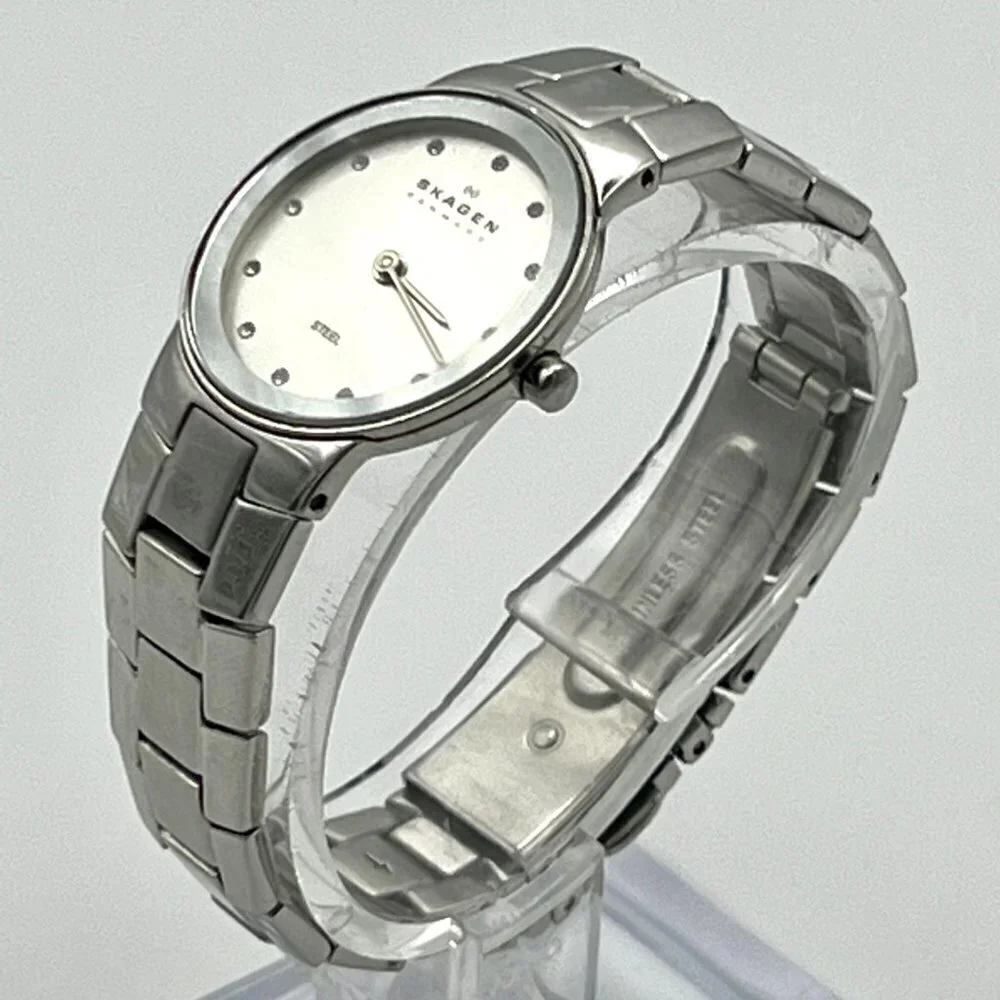Skagen Denmark Round Silver Ladies watch Working